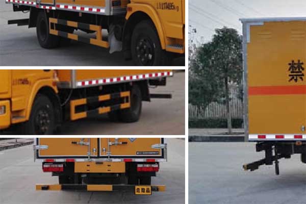 多利卡5.1米（6.7噸）毒性感染性廂式車