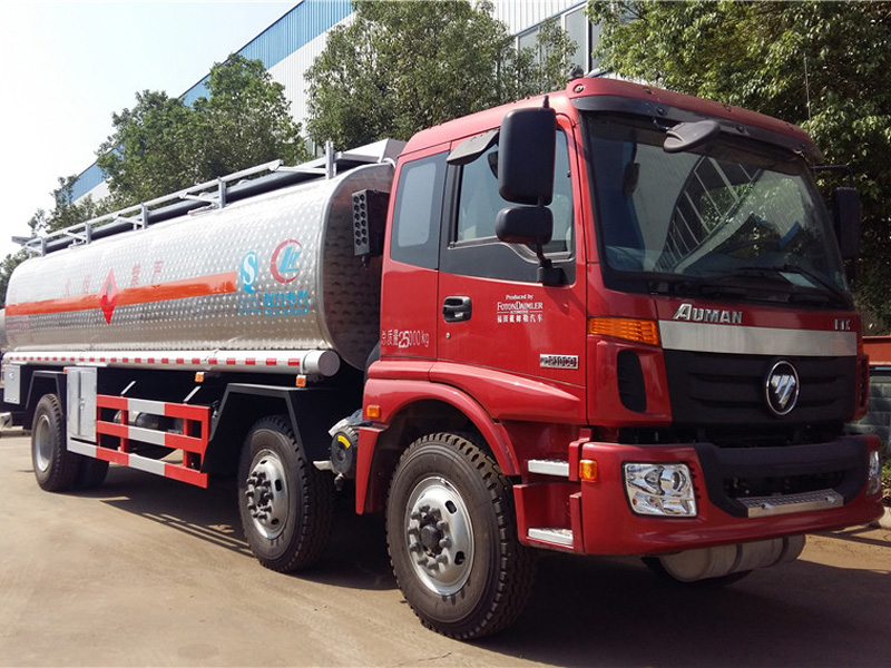 福田歐曼小三軸(26方）鋁合金運油車