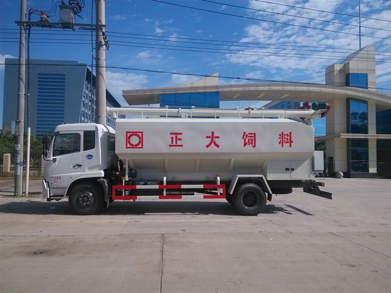 東風(fēng)天錦20立方散裝飼料運(yùn)輸車