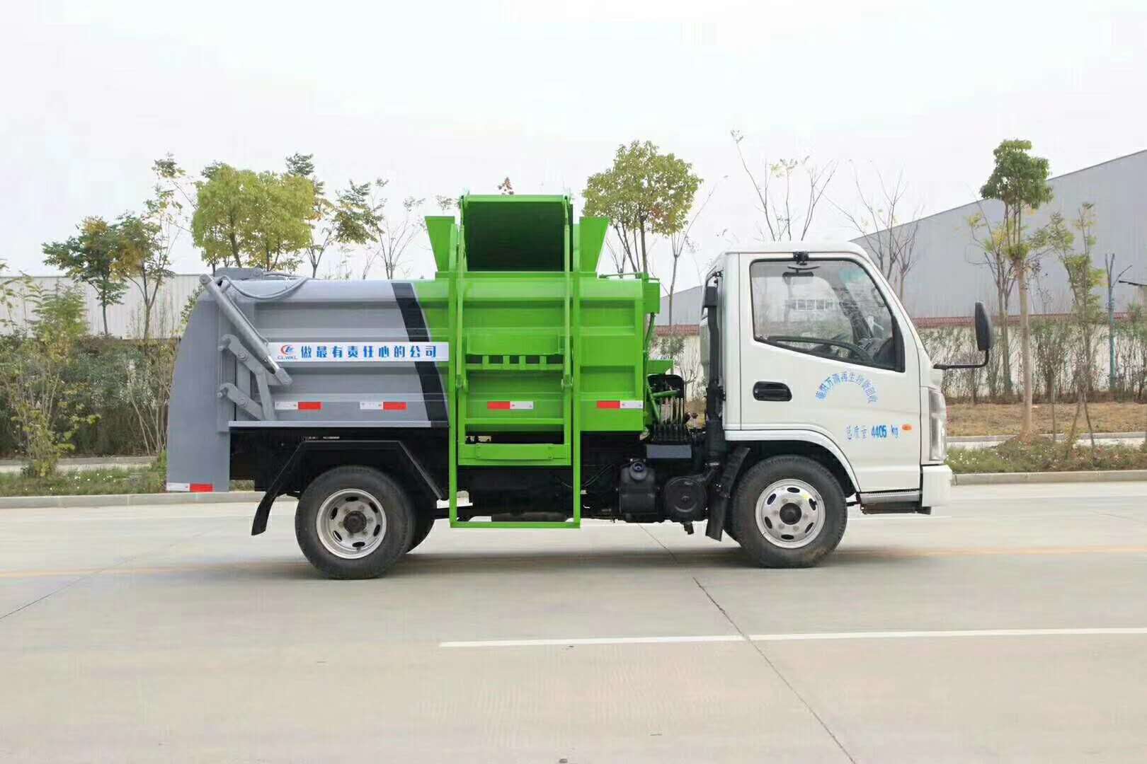 凱馬3噸藍牌餐廚垃圾車