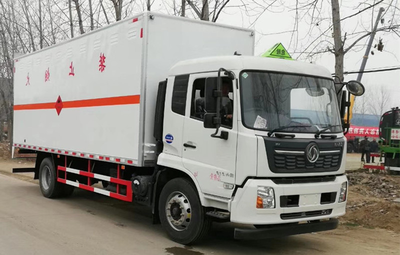 東風天錦國六氣體廂危險品車