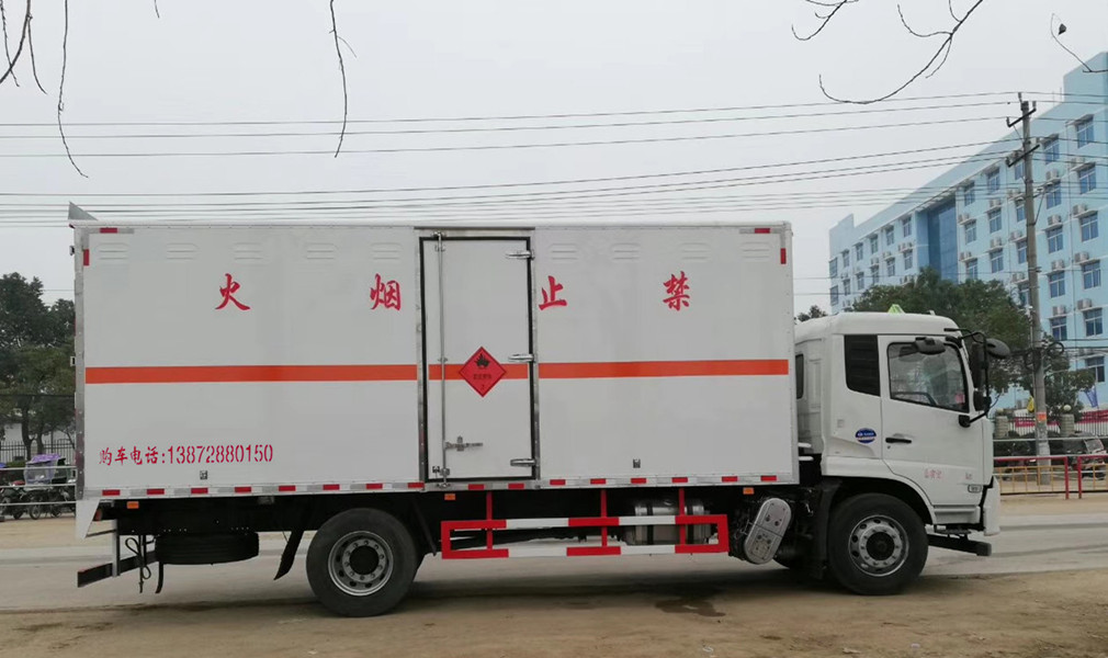 國六天錦三類易燃液體廂式運輸車