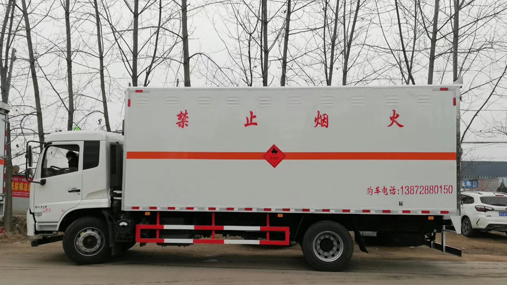 國六天錦三類易燃液體廂式運輸車