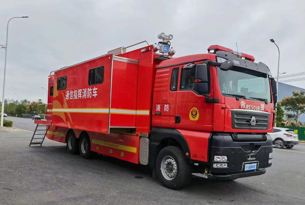 汕德卡5G通訊指揮車