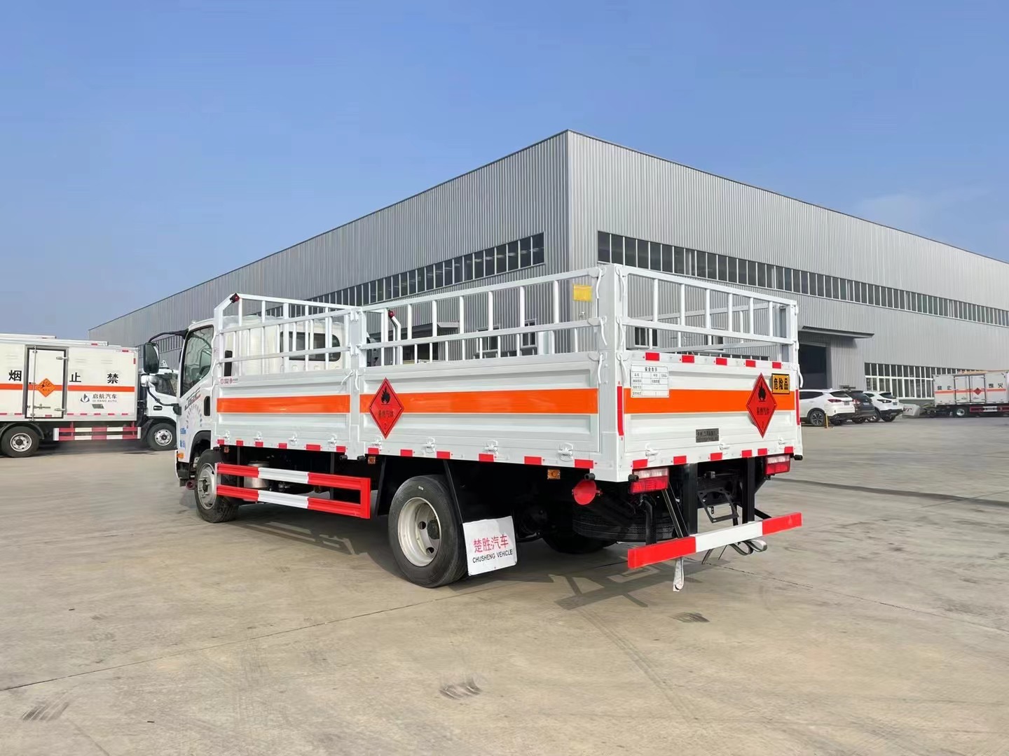 解放5.2米氣瓶運輸車/7.55噸