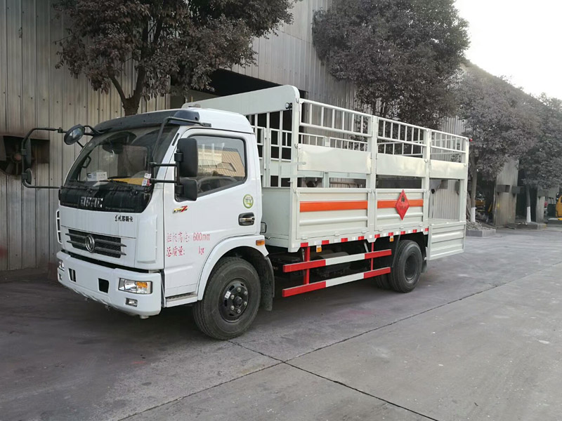 福建南平倉欄式氣瓶運輸車成功拿牌