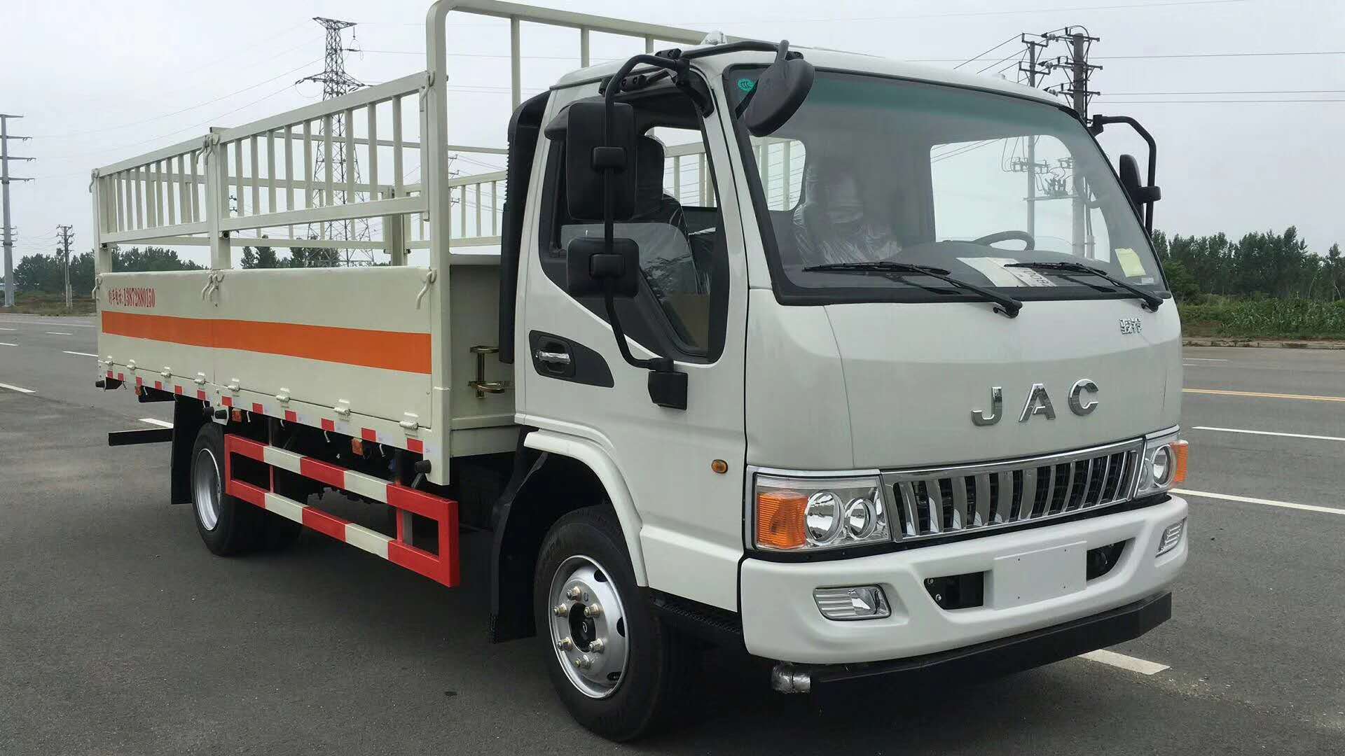 甘肅蘭州肖總訂購江淮駿鈴氣運輸車