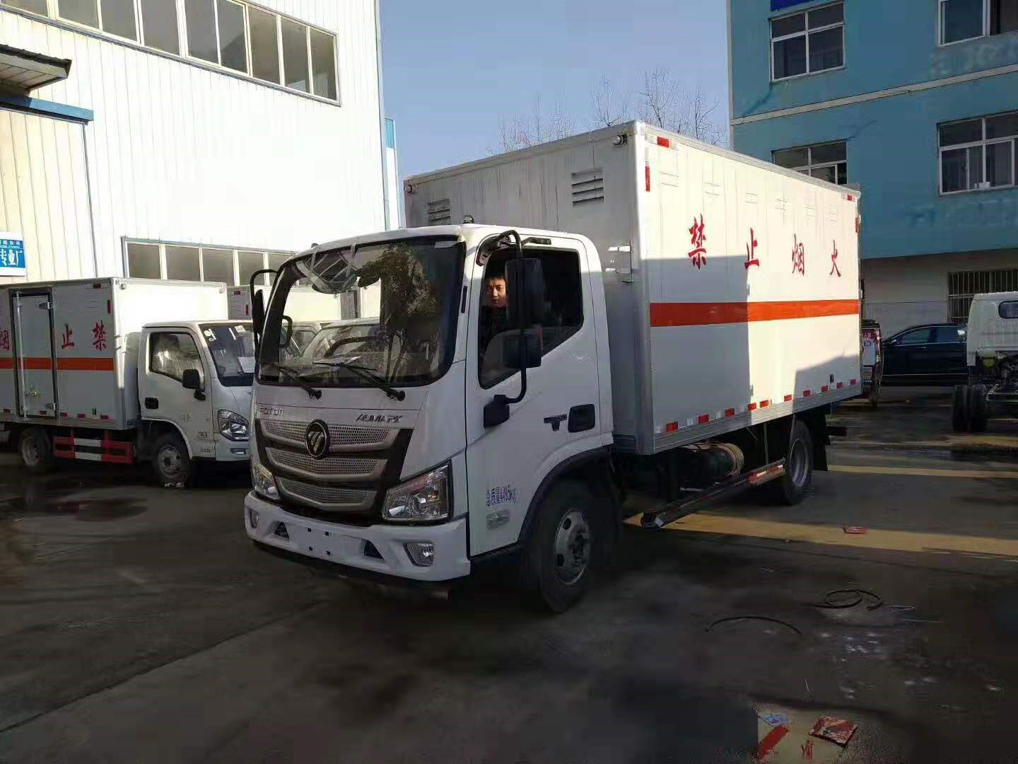 甘肅王總福田歐馬可氣體廂式車全款現車提走