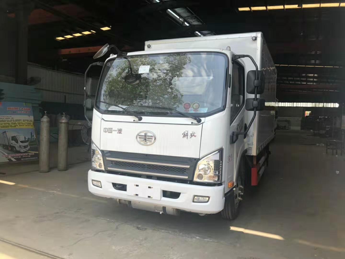 山西周總自提解放虎V藍牌9類危廢運輸車