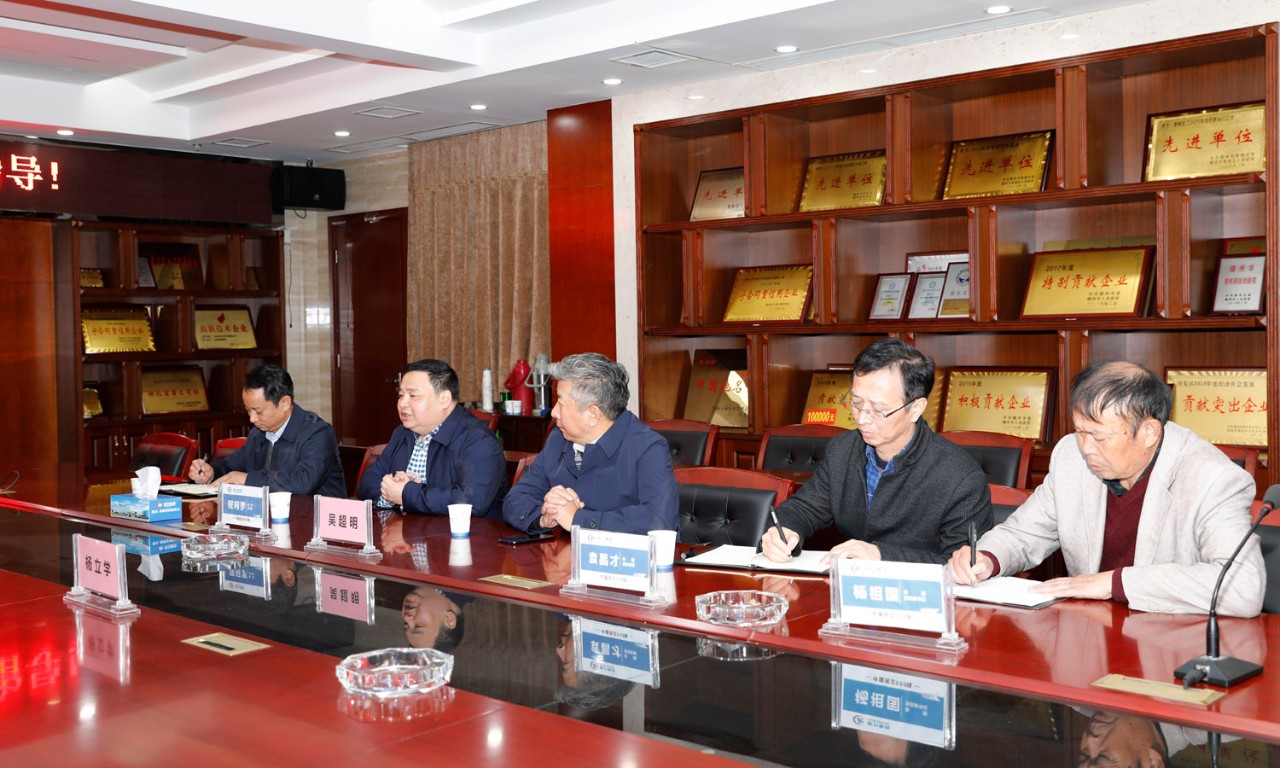 湖北省國資委黨委書記、主任傅立民一行蒞臨程力集團考察工作