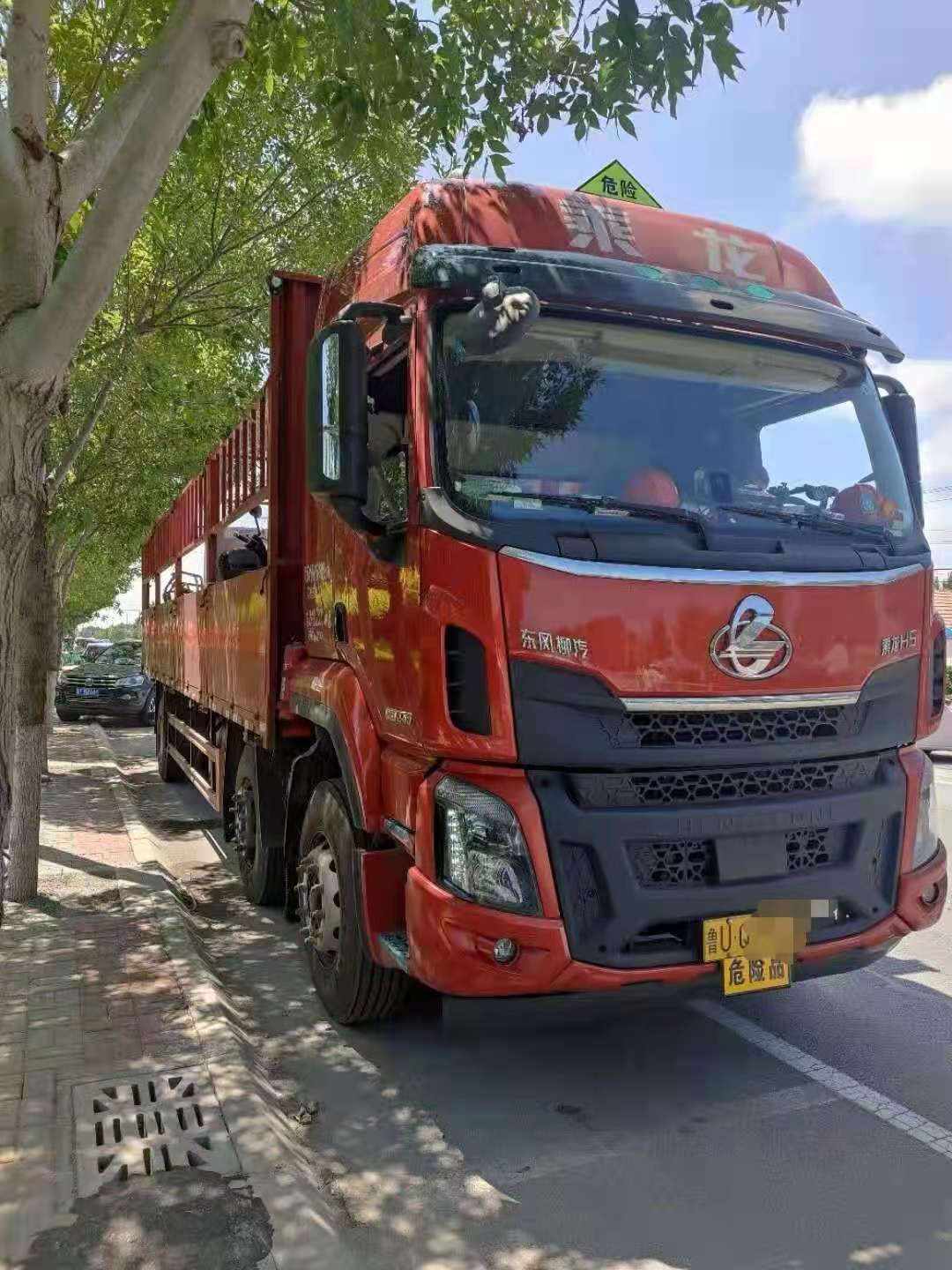 危司機的福利：二手柳汽三軸9米6氣瓶車出售