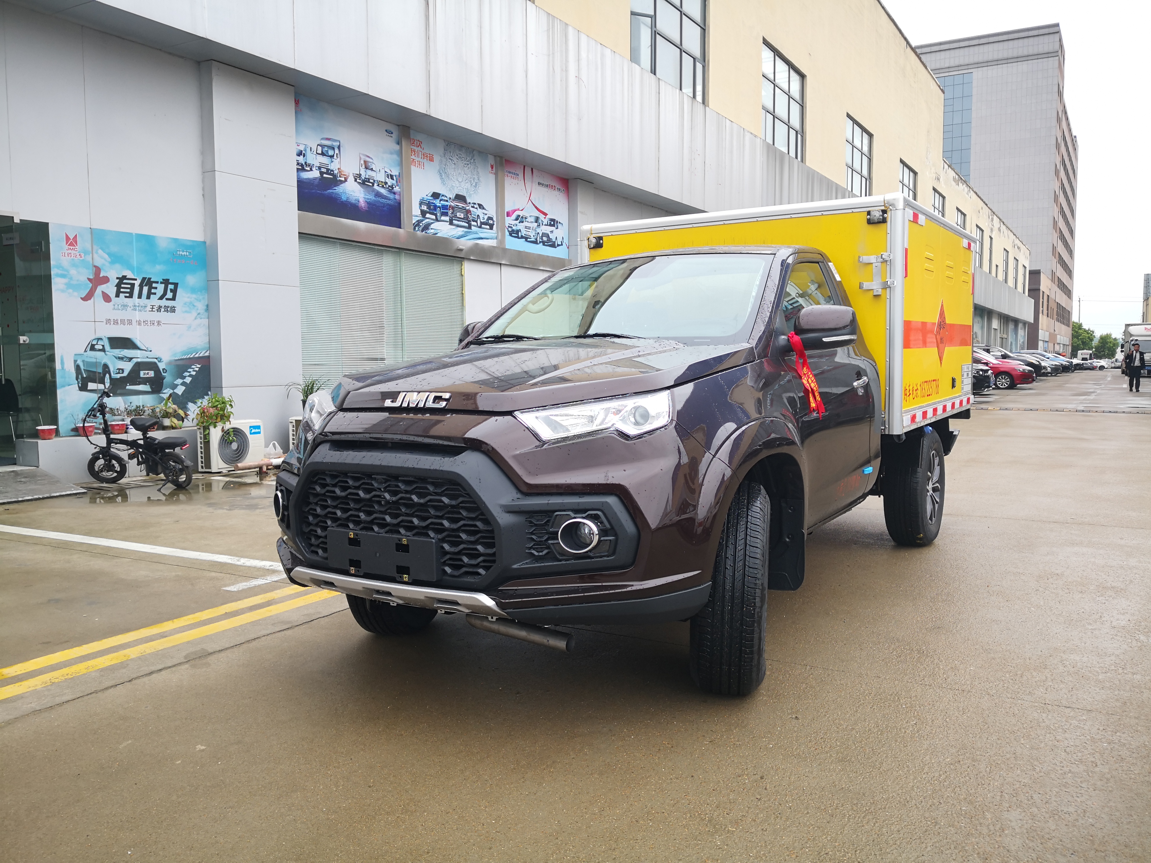 礦山民爆品運輸，江鈴御虎四驅皮卡來幫您