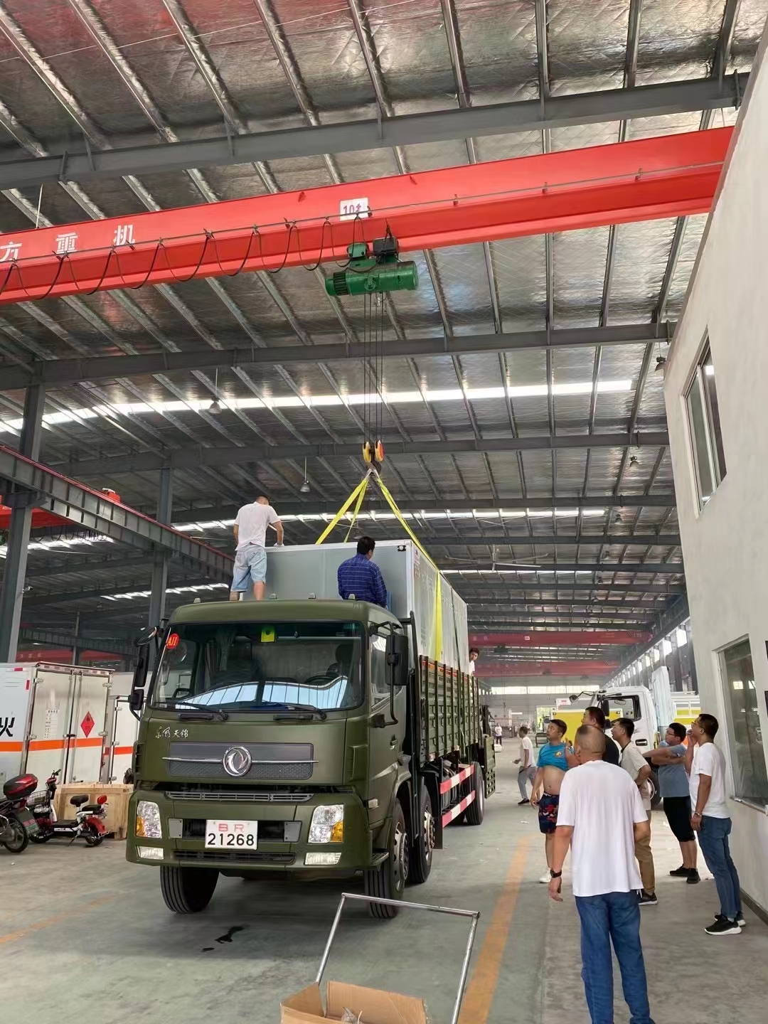 北京某司令部在我司批量定制爆炸品運(yùn)輸車