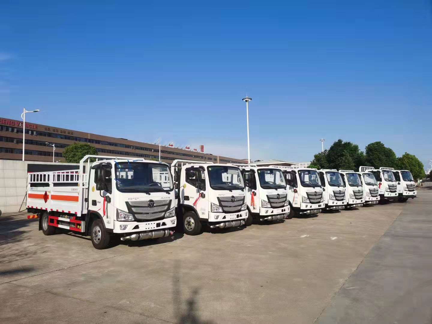 歐馬可D20國六藍牌氣瓶運輸車