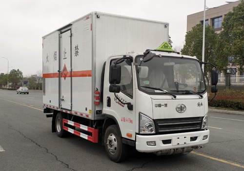 解放虎V國六2.3米高藍牌爆破車