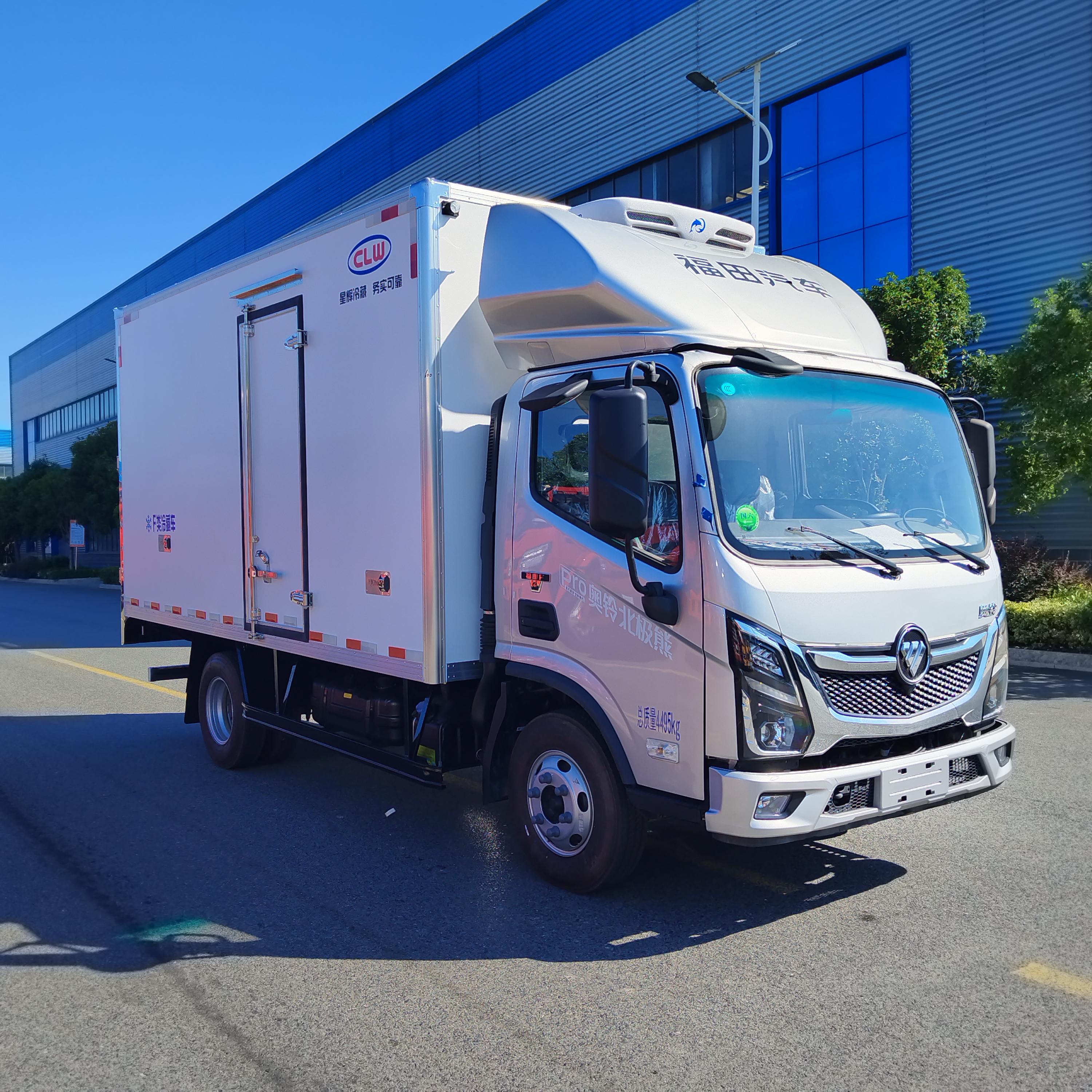 藍牌經濟實惠車型——福田奧鈴速運Pro國六冷藏車