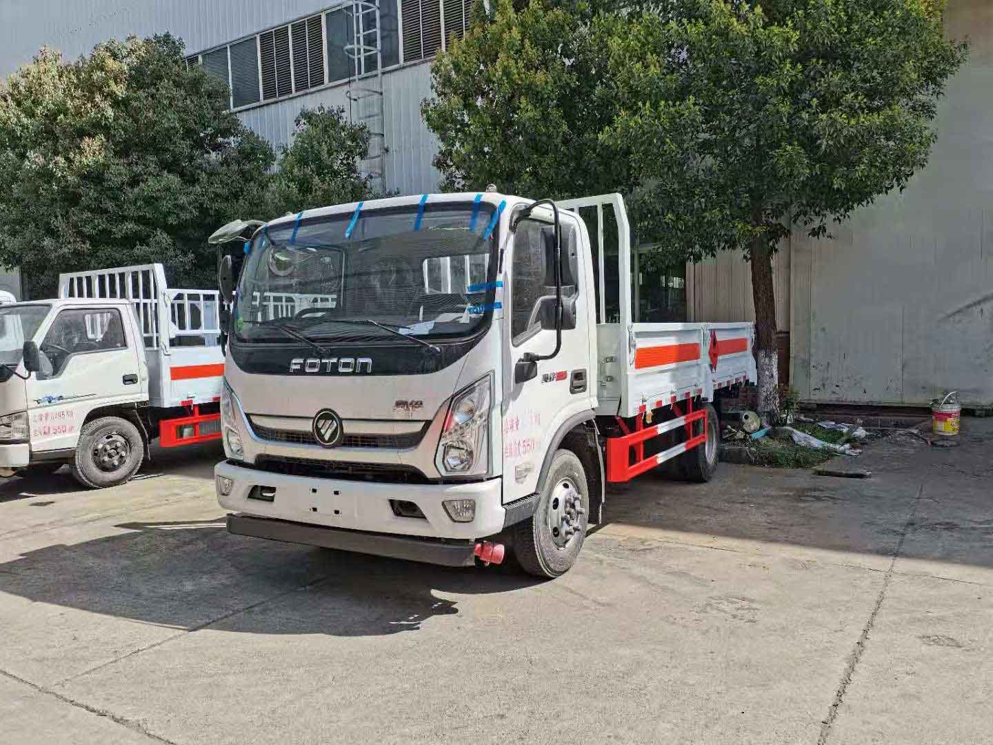 福田國六4米2黃牌氣瓶車