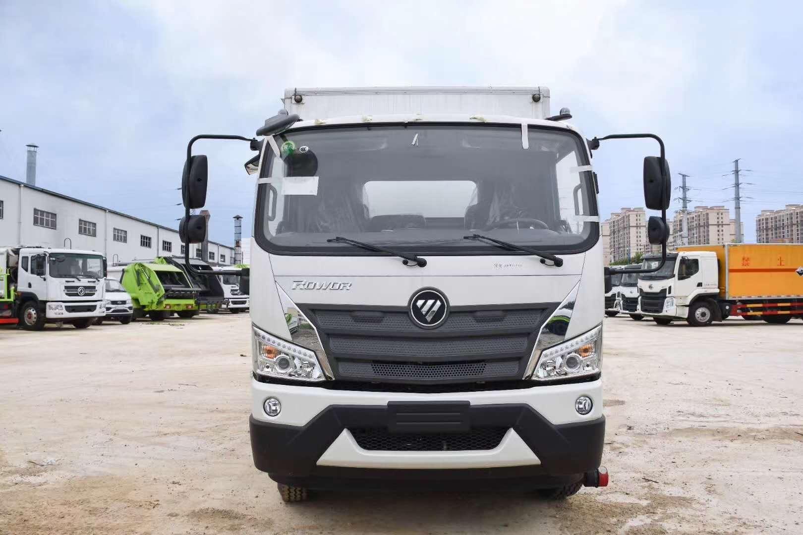 危貨工程車推薦——福田瑞沃腐蝕品廂式運輸車