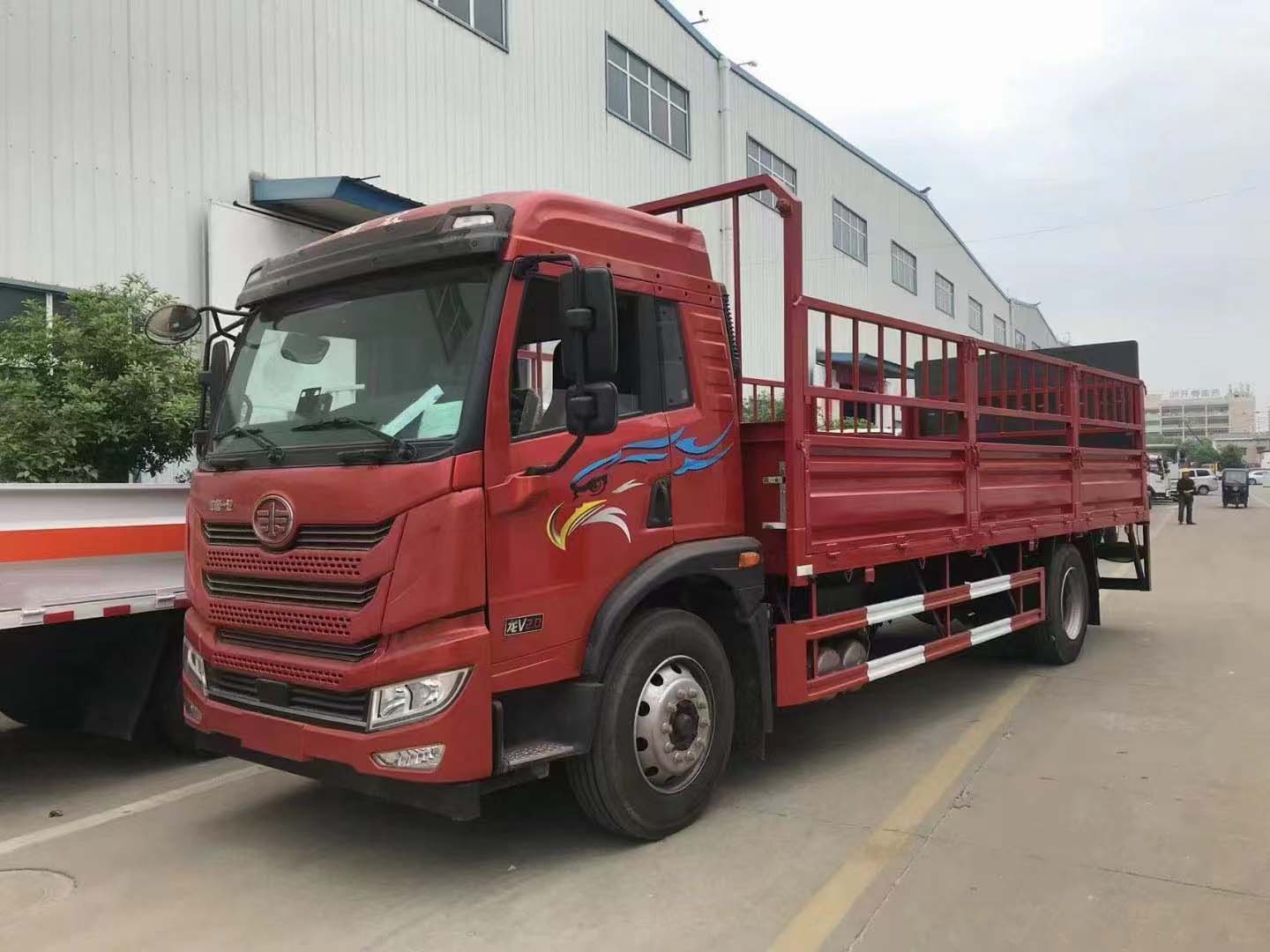 解放龍V國六單橋氣瓶運輸車