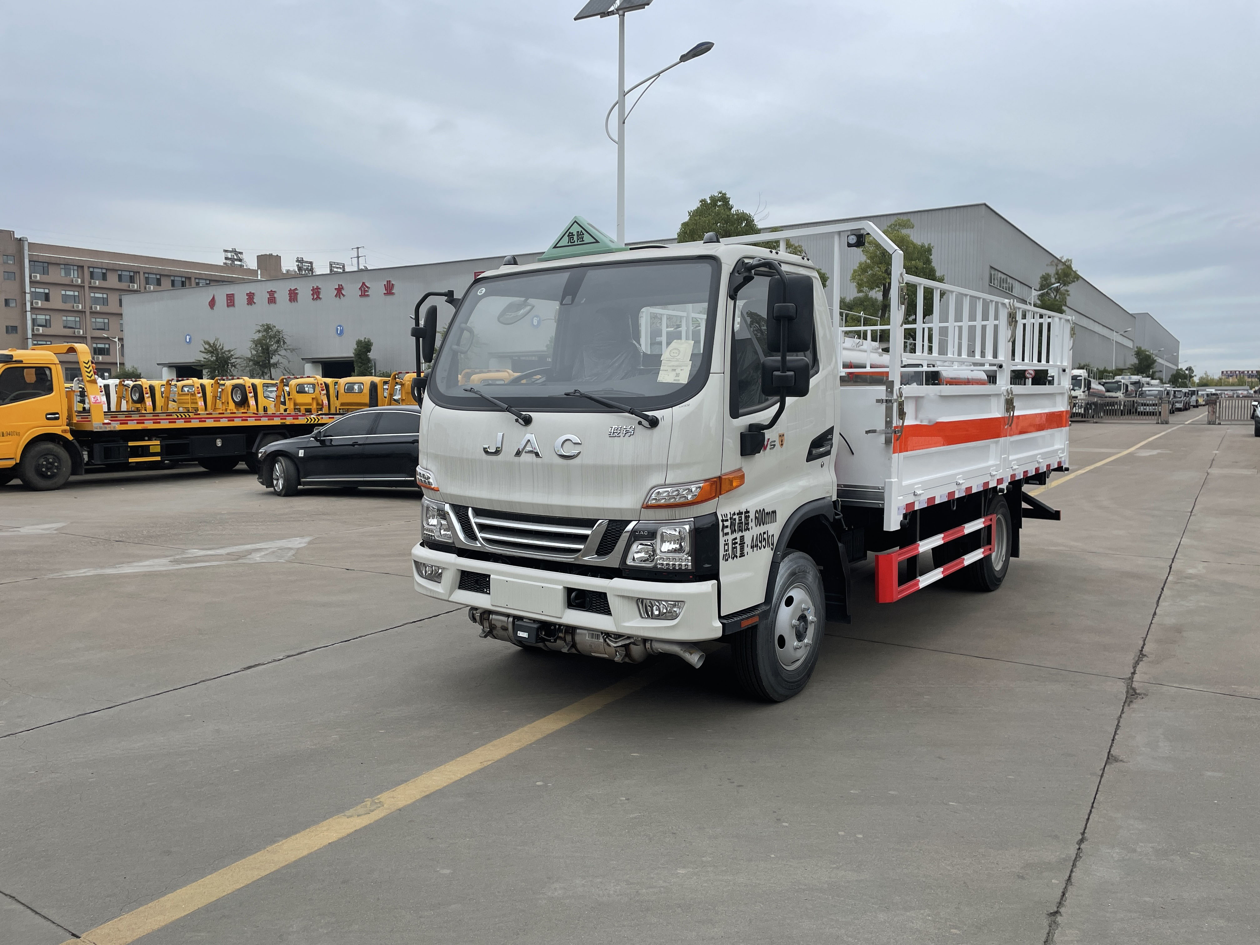 江淮藍牌國六氣瓶車