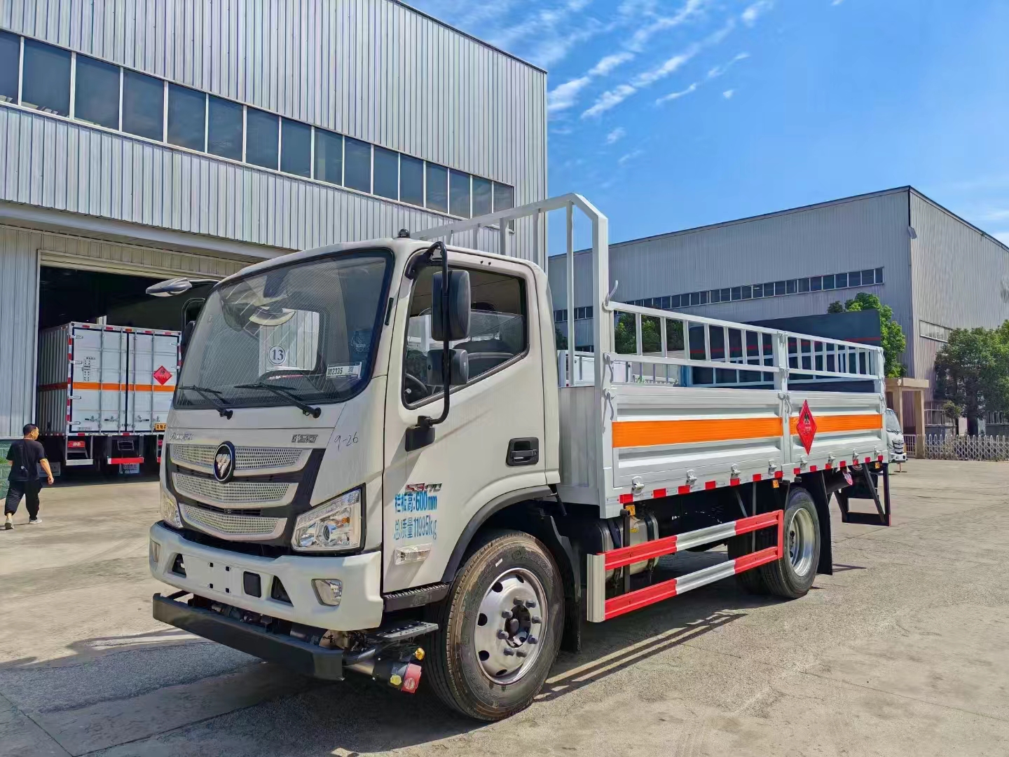 福田歐馬可云內170馬力氣瓶車