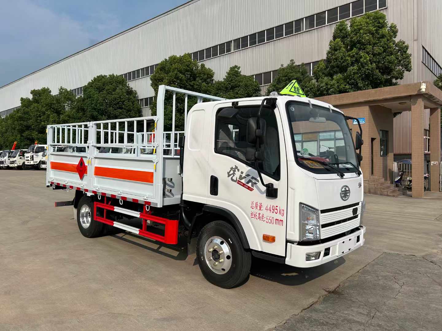 解放排半國六藍牌氣瓶車