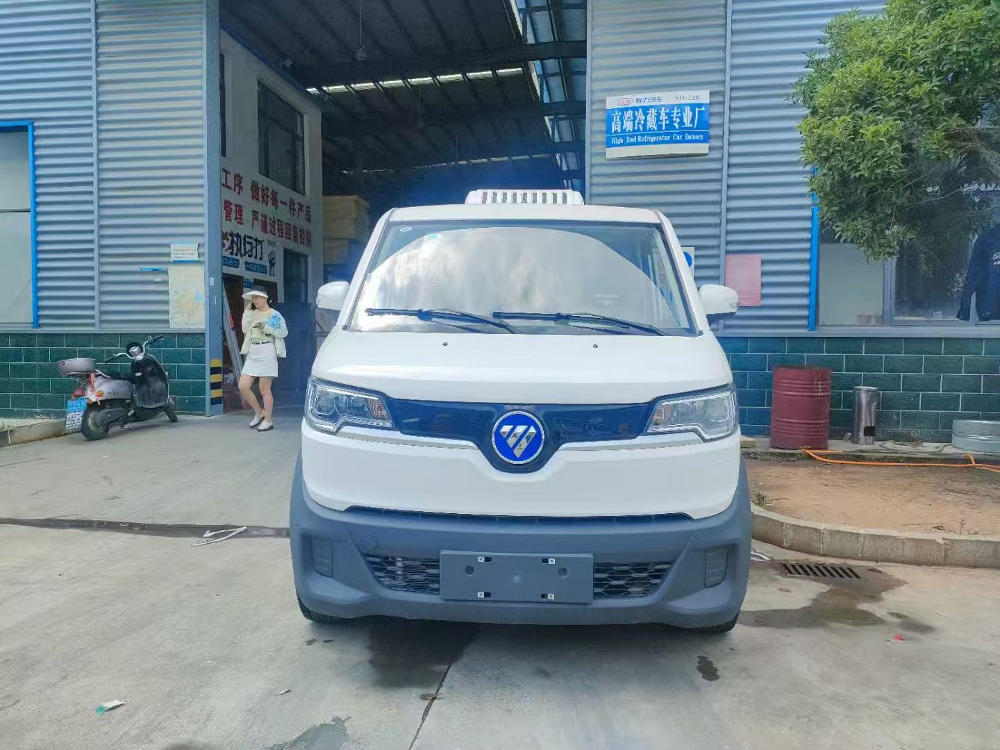 福田智藍(lán)精靈E7國(guó)六純電冷藏車