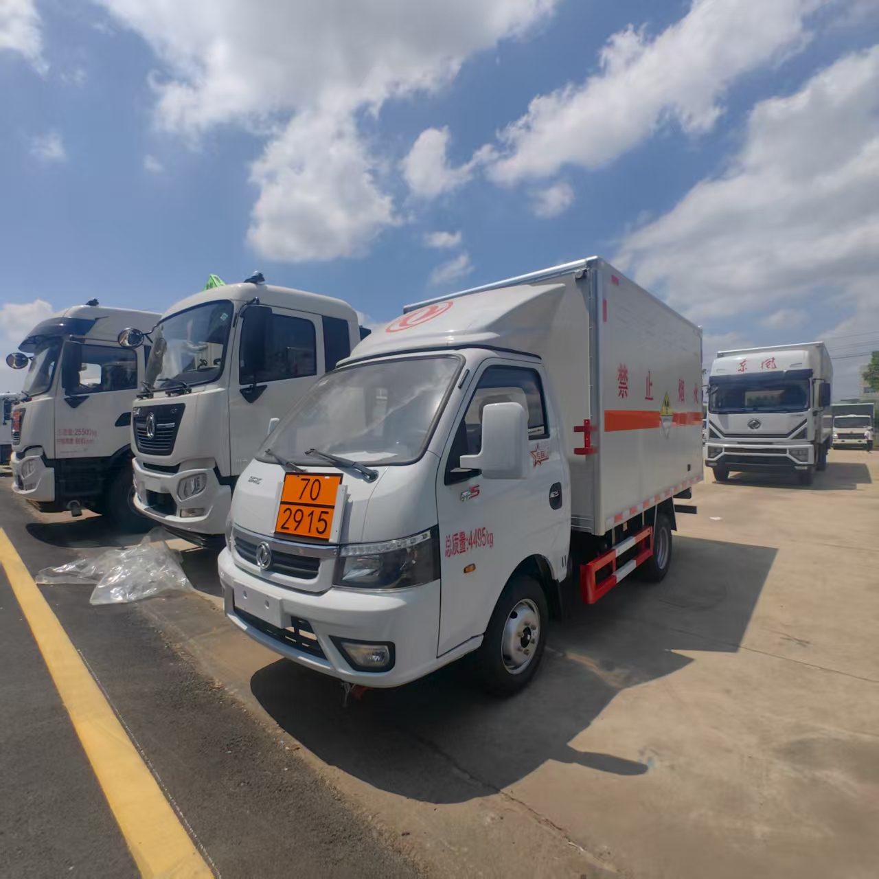 東風途逸國六放射性危險品車