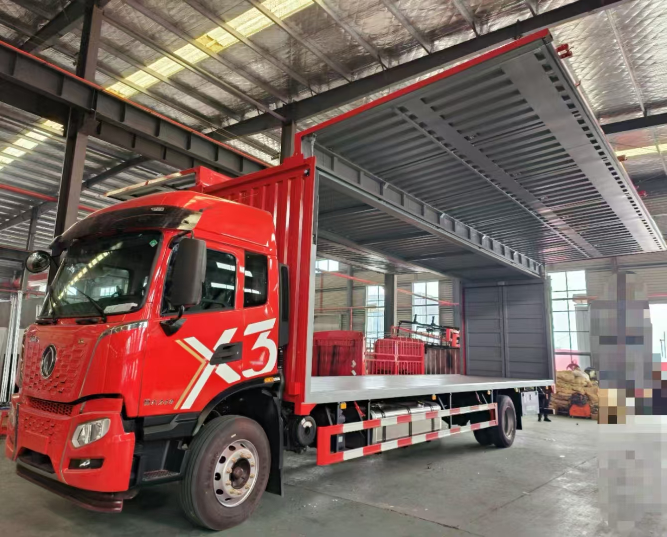 東風X3國六翼展廂式車