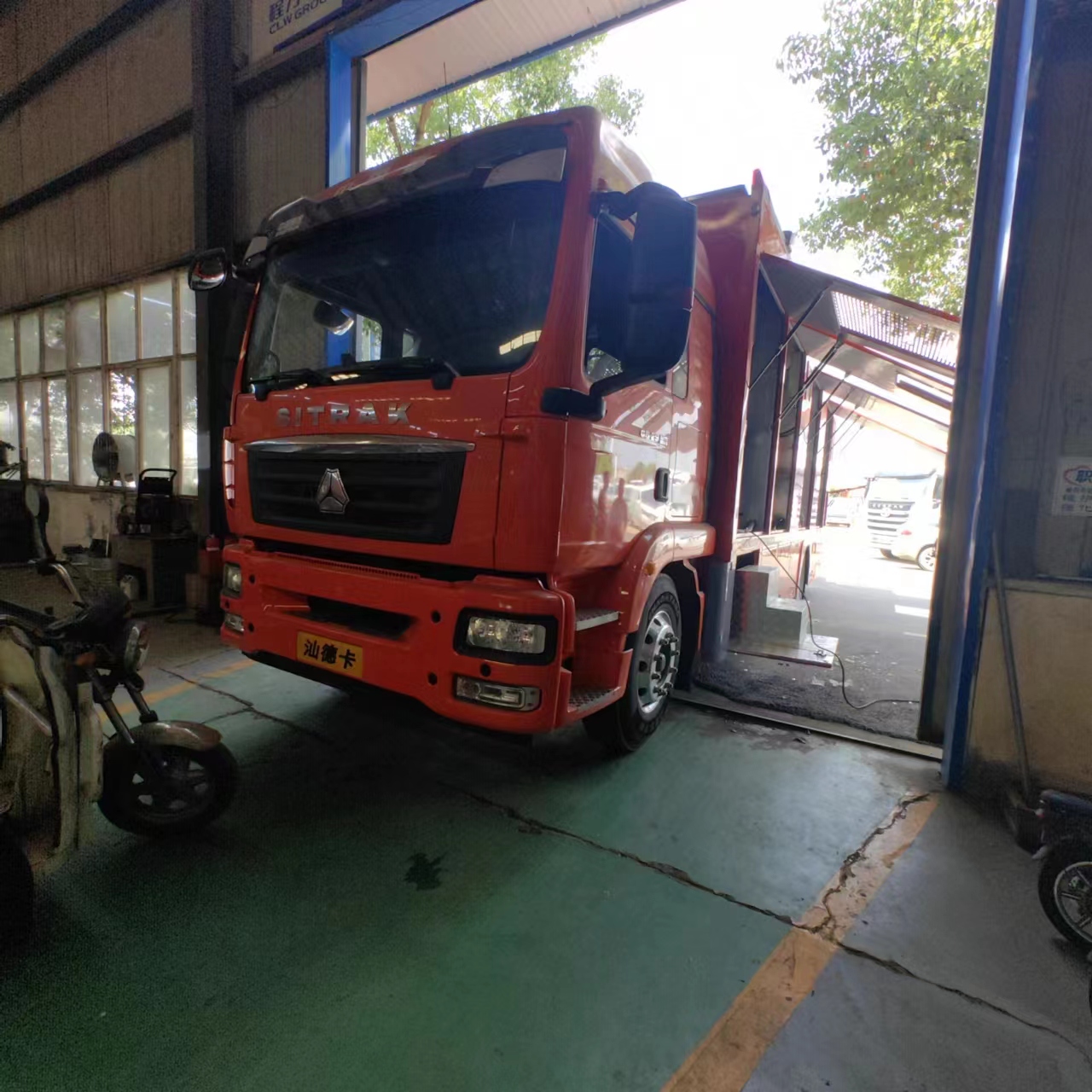 汕德卡國六焚燒消毒車