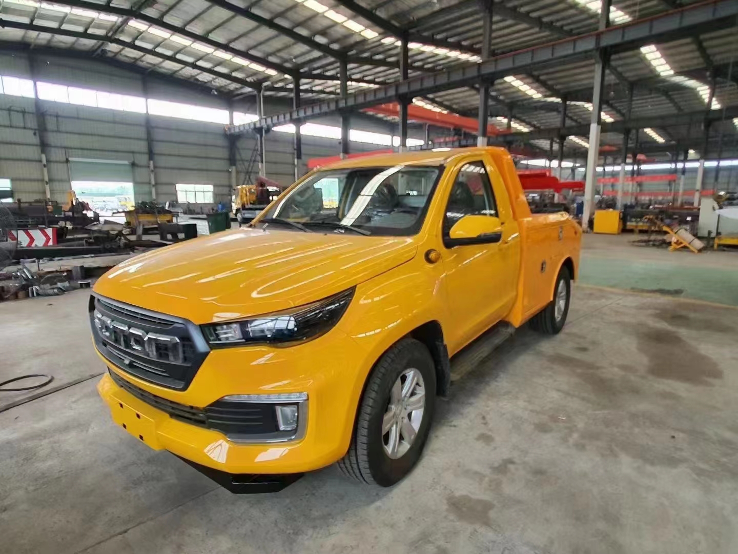 福田將軍F9國六皮卡單排清障救援車