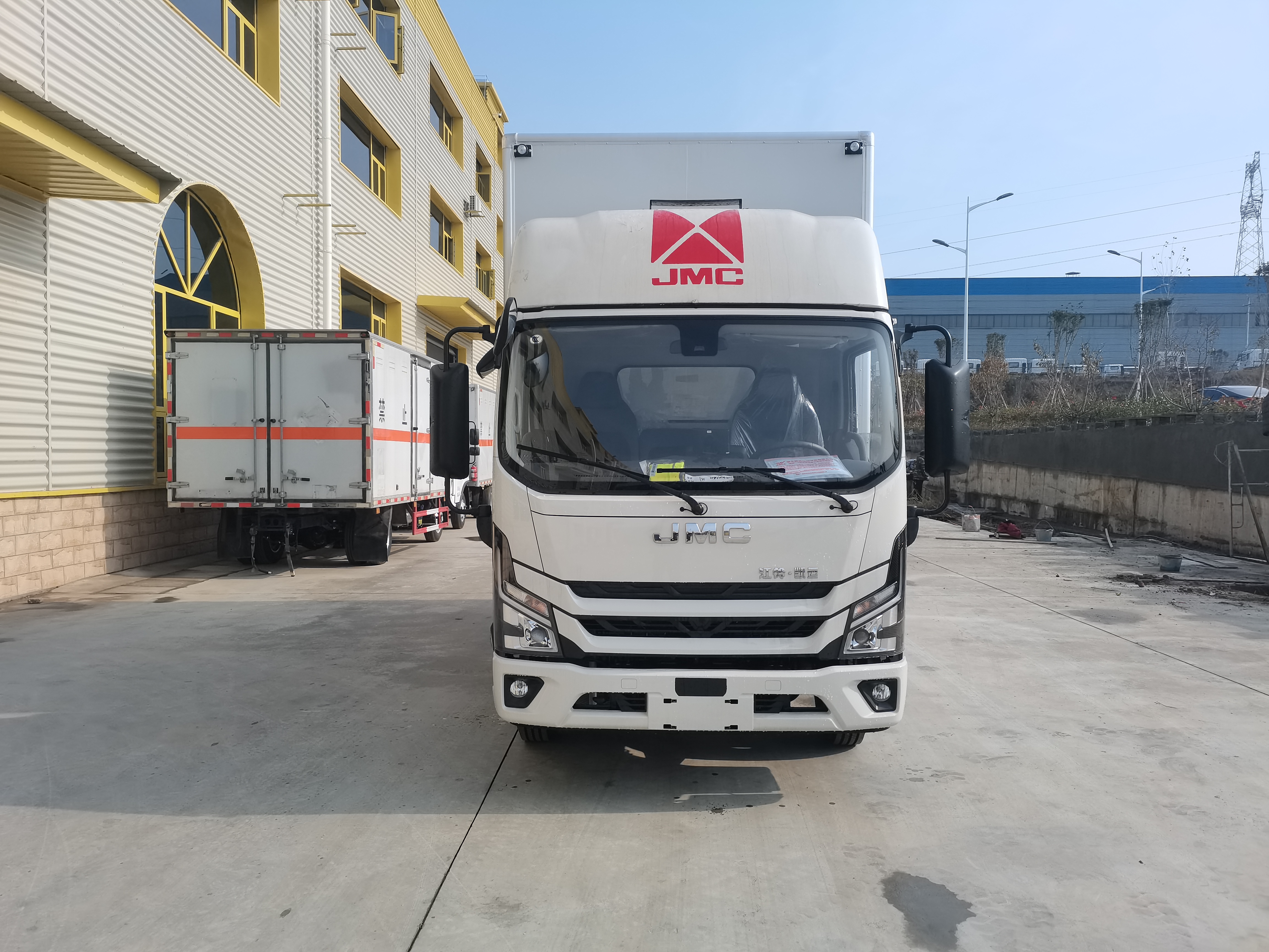 江鈴凱運藍牌大容積爆炸品車