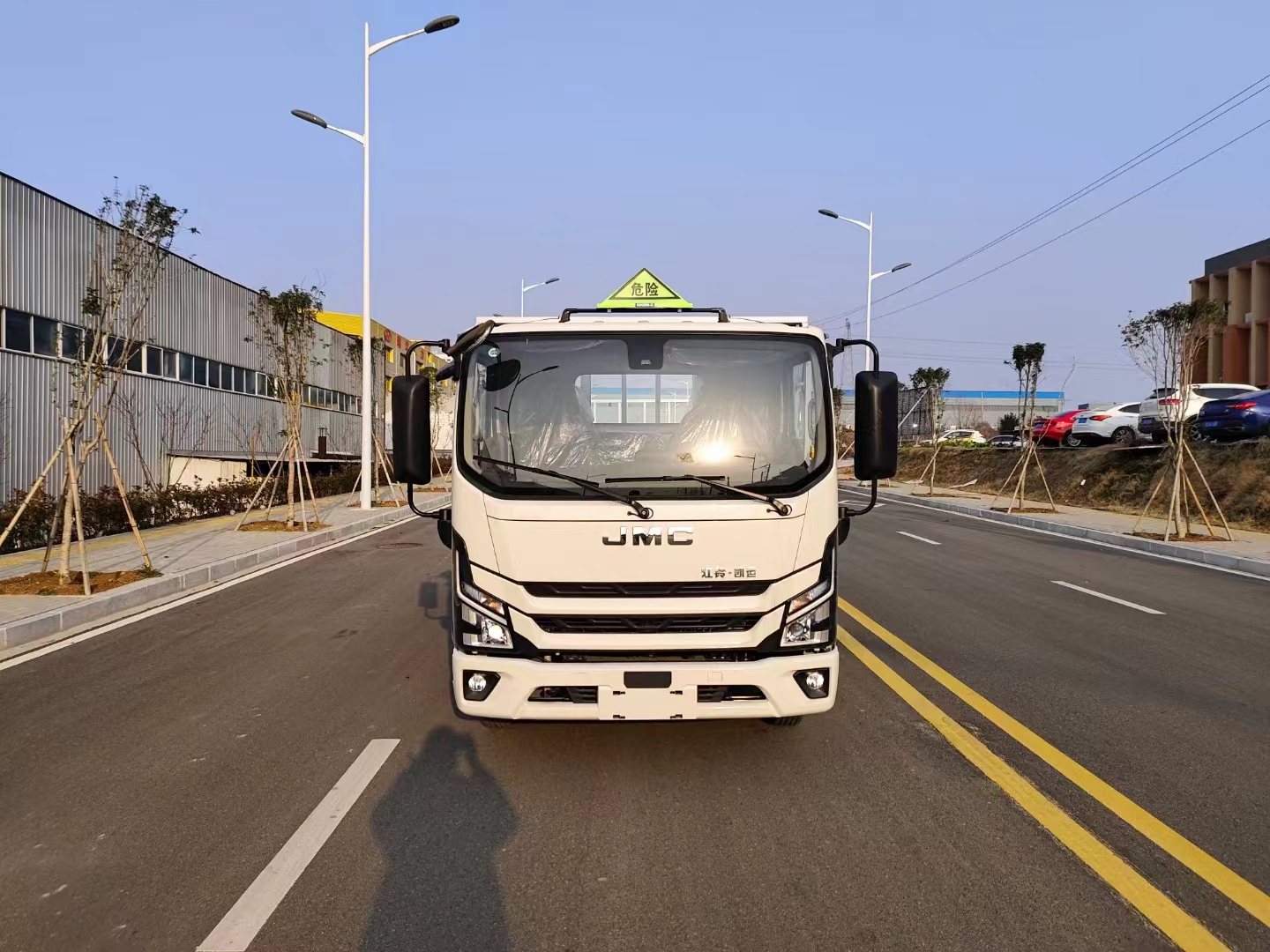 江鈴凱運國六4米2藍牌氣瓶車